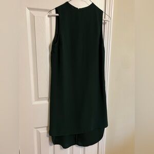 Topshop Dark Green Dress